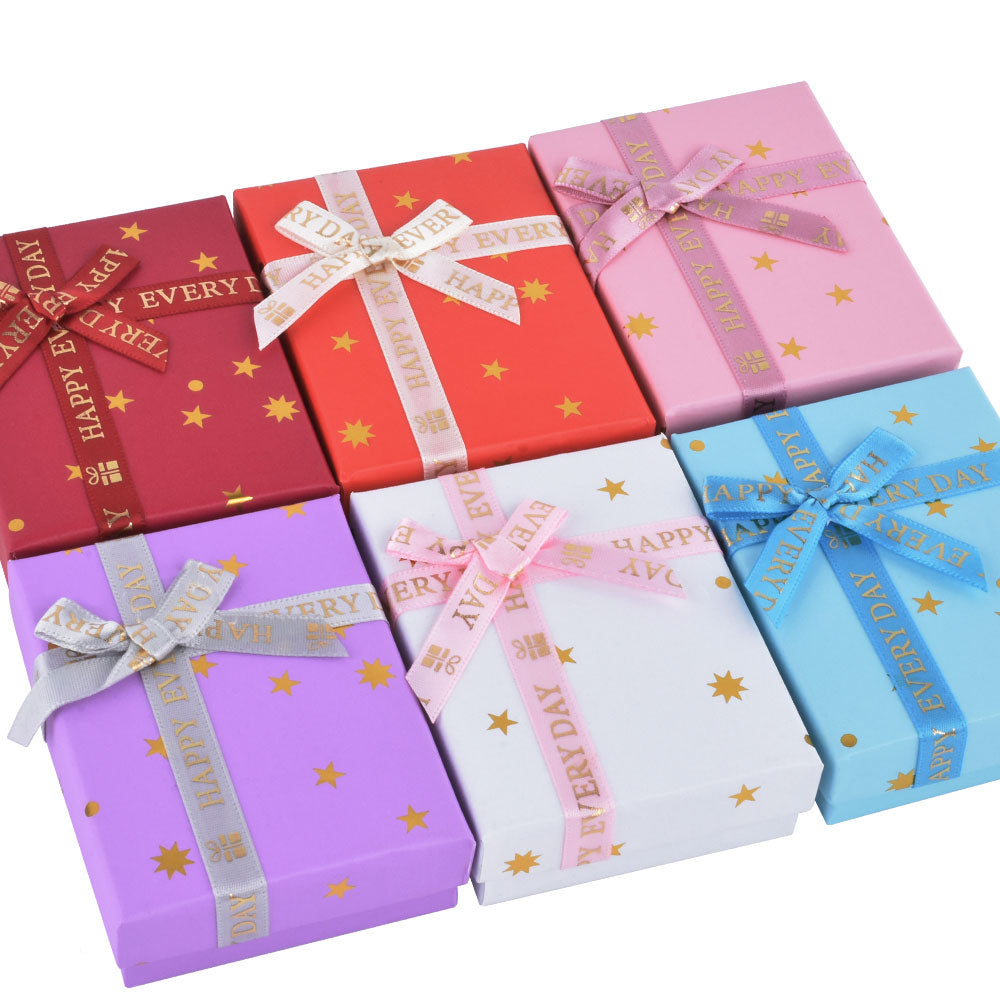 B1534-X4 Fashion Pendant Earring Necklace Boxes, Price for 12PCS.