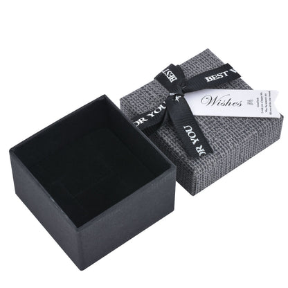 B1522-X5 Cajas de cartón para anillos de moda con 6 colores, precio por 24 piezas