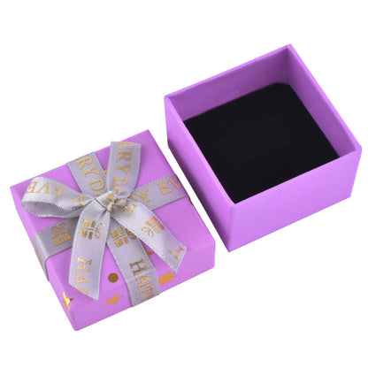 B1522-X4 Cajas para anillos de moda, precio por 24 piezas.