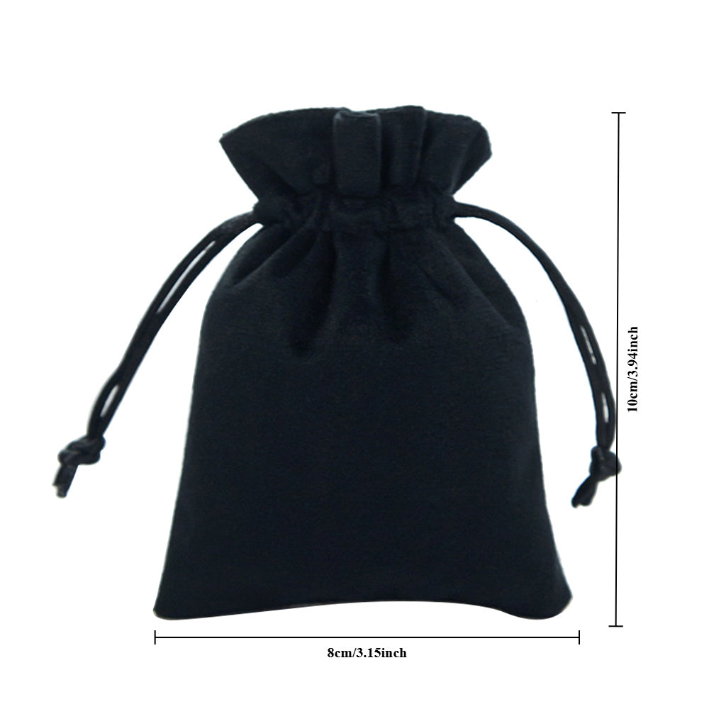 7*9cm 8*10cm 9*12cm Velvet Jewelry Drawstring Gift Bags, Jewelry Storage Bags for Organizing, Storage and Gift Wrapping，Price for 100 pieces