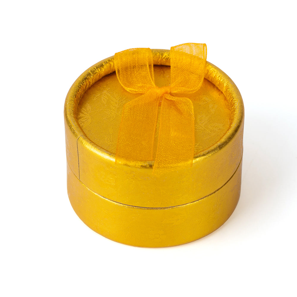 Round Gold Fashion Ring Boxes, Price For 30PCS