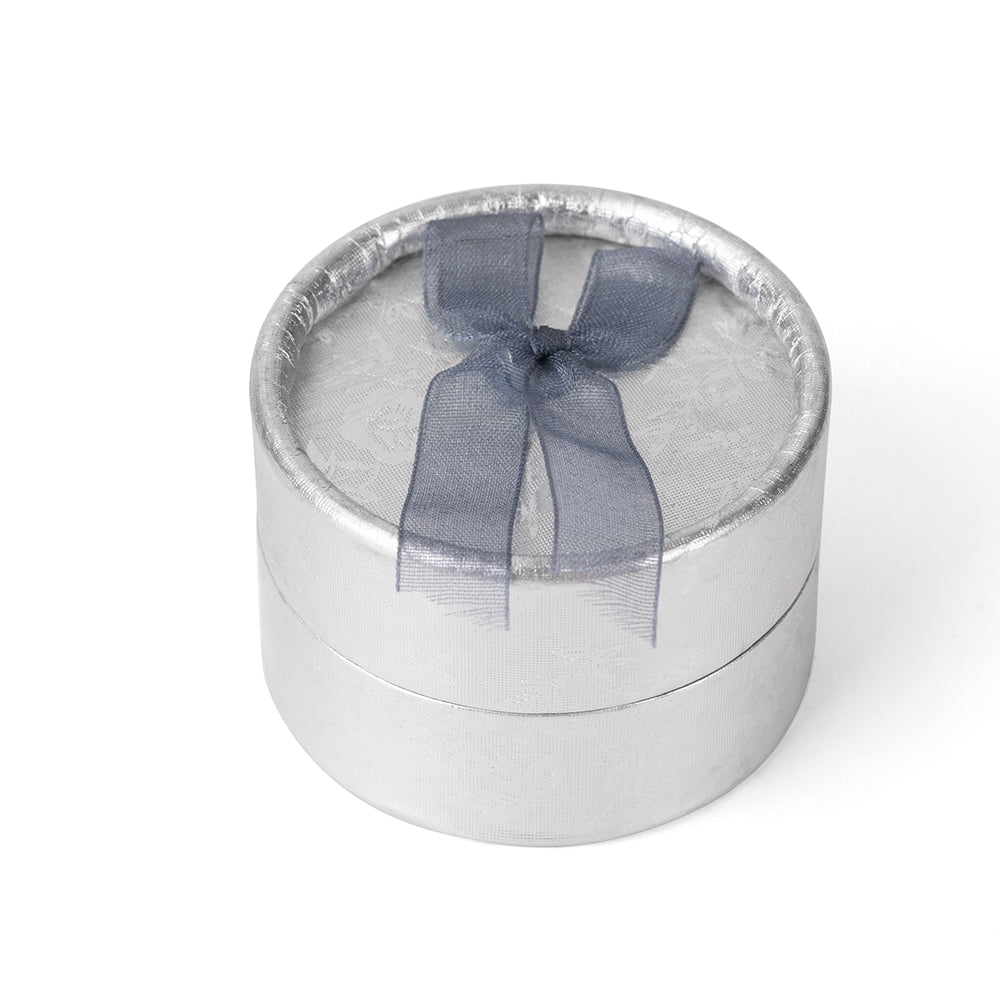 Round Silver Fashion Ring Boxes, Price For 30PCS