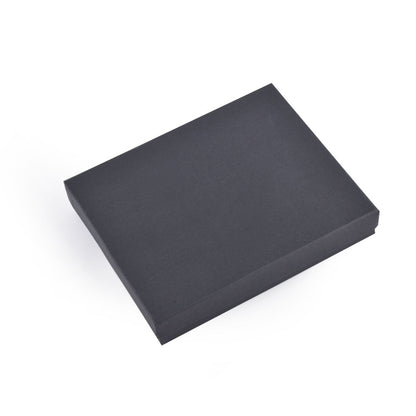 BX2765BK Black Cotton Filled Boxes, Size：6 1/8*5 1/8*1 1/8 inch， Price For 100PCS