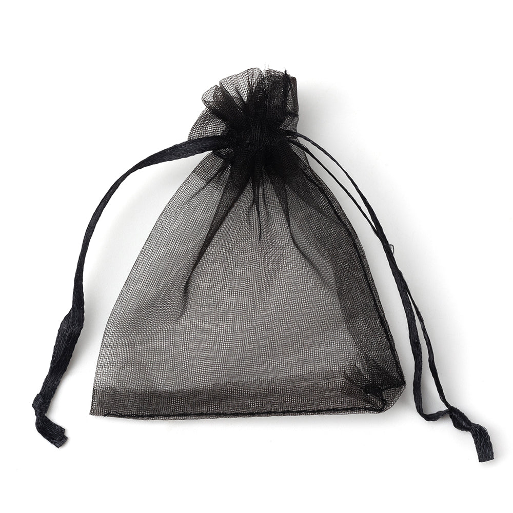 Black Organza Pouch，Price for 100 Pieces