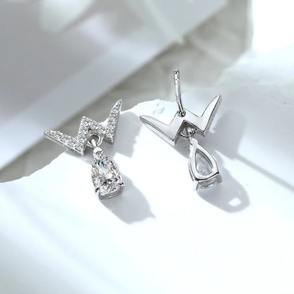 Unique Supplies Sterling Silver Earrings Jewelry Women Accessory Letter W 925 Sterling Silver Drop Earring for Women