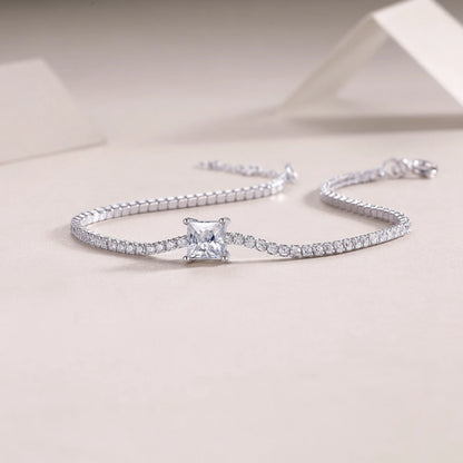 wholesale 925 sterling silver  jewelry women men moissanite tennis bracelet moissanite Bangle