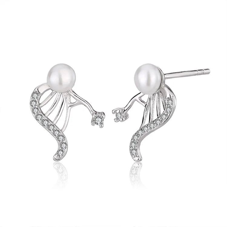 Dainty women accessories jewellery jewelry lightweight 925 sterling silver earrings for women