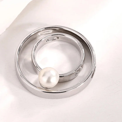 Sterling silver 925 jewellery wholesale modern freshwater pearl charm pendant