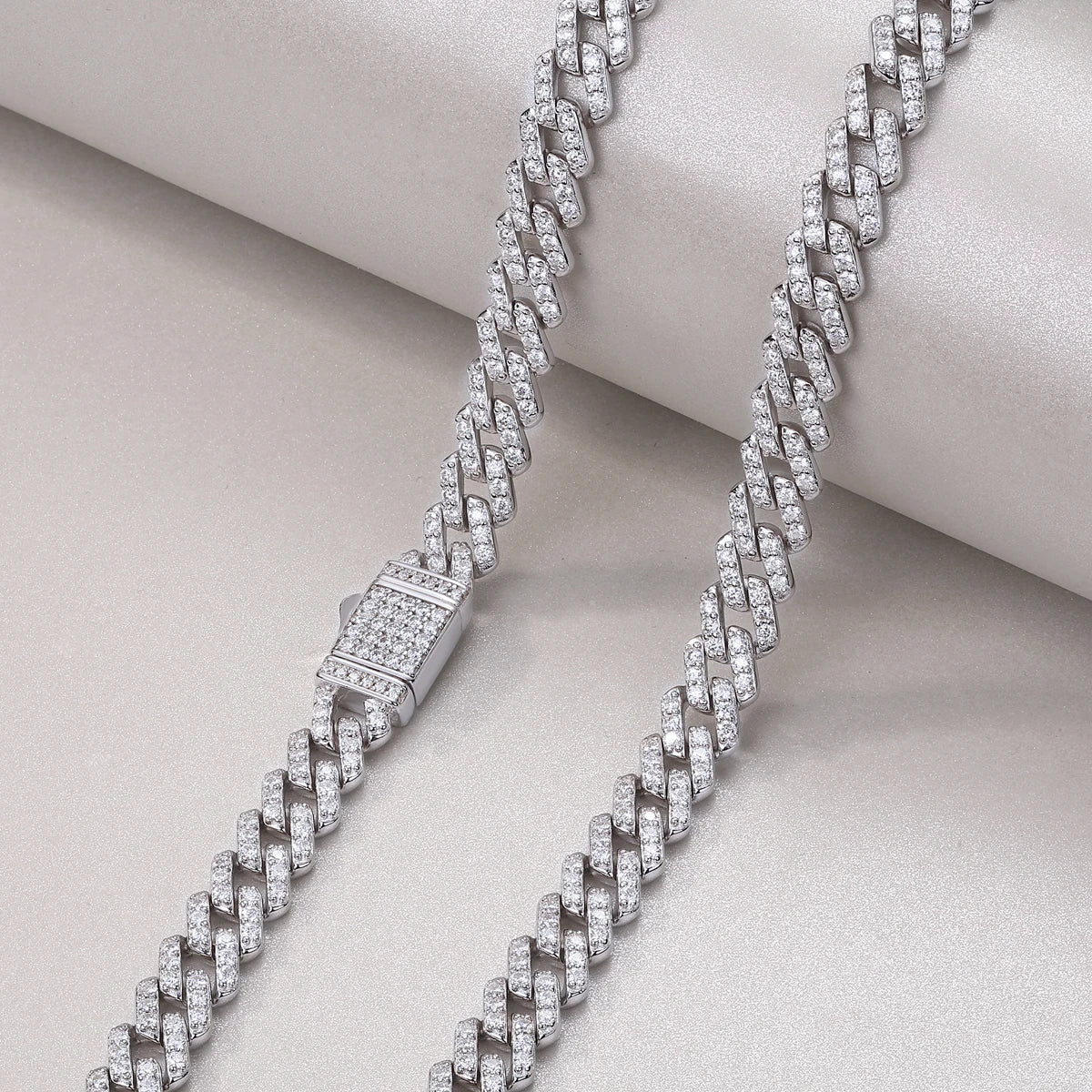 Fashion Femme Jewelry Gift Women 925 Sterling Silver VVS Moissanite Diamond Link Chain Bracelet N231013255