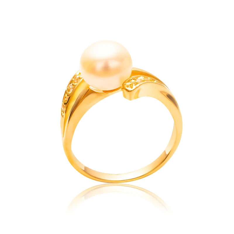 S925 pure silver pearl ring, female niche design, light luxury, high-end feeling, cool style, Instagram trendy fashion