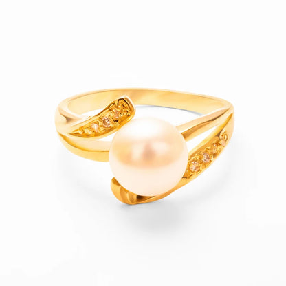 S925 pure silver pearl ring, female niche design, light luxury, high-end feeling, cool style, Instagram trendy fashion