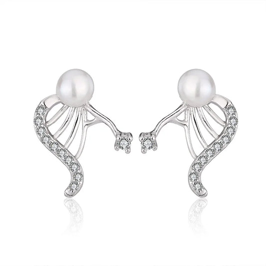 Dainty women accessories jewellery jewelry lightweight 925 sterling silver earrings for women