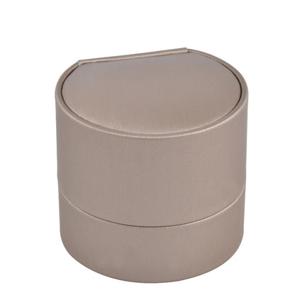 Champagne PU Ring Boxes, Price for 12 Pcs