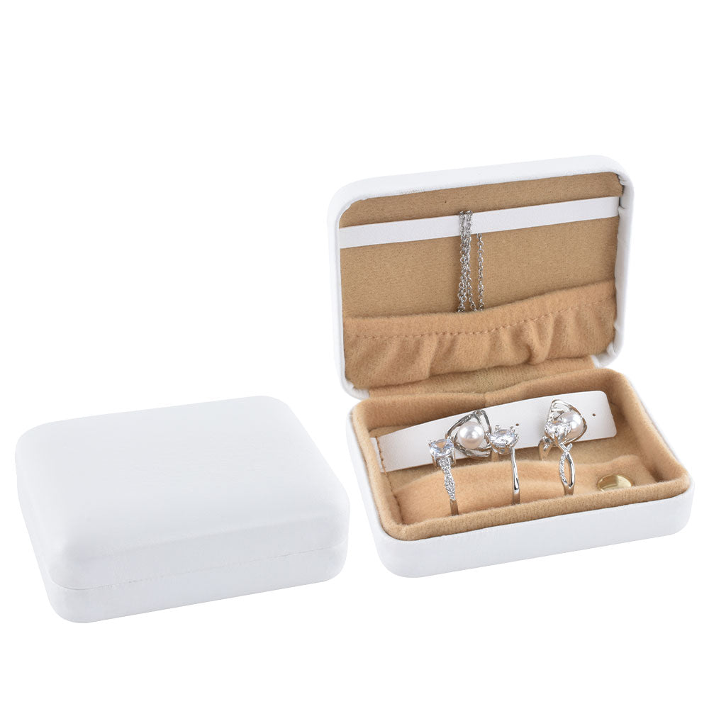 Custom White Mini Jewelry Set Boxes