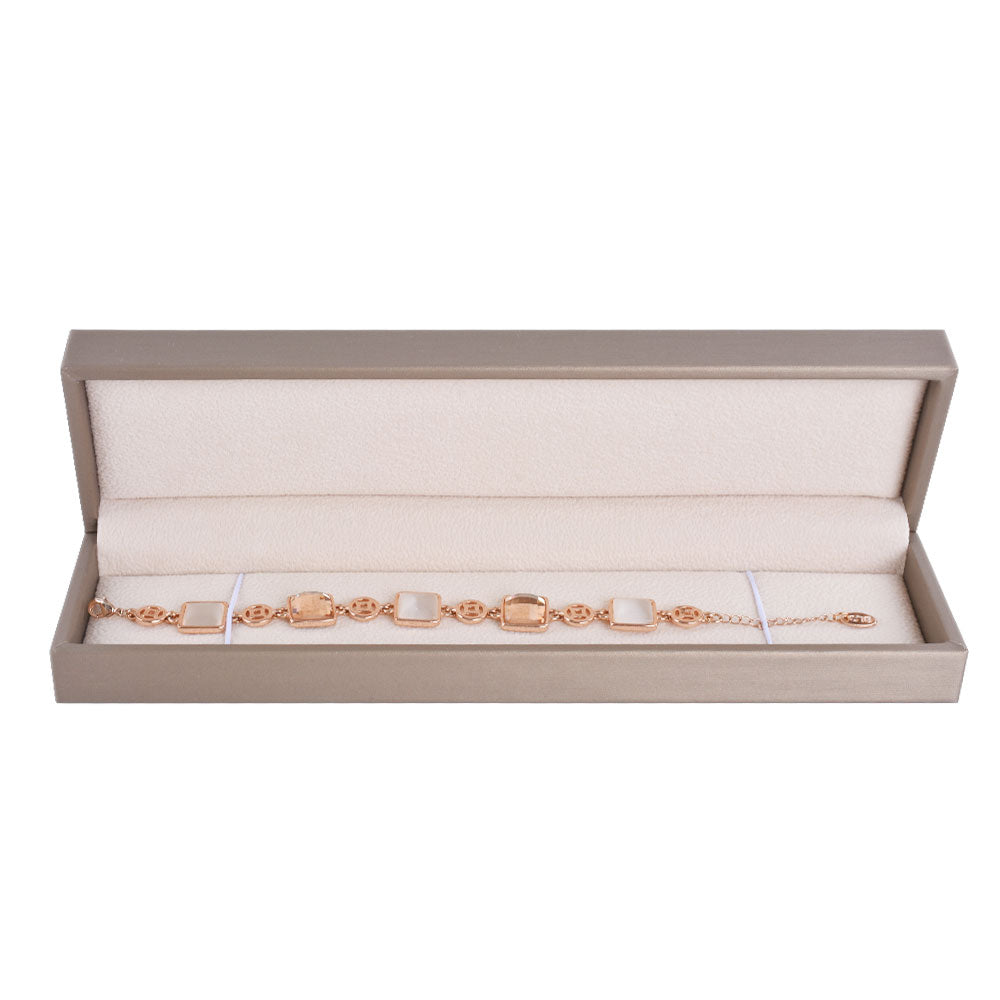 Cajas para pulseras, 8 2/3" x 2 1/6" x 1 1/4", precio por 6 unidades