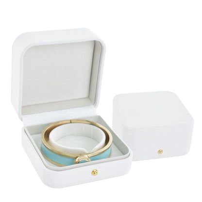 Rounded Corner PU Bangle Box