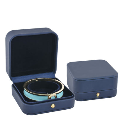 Rounded Corner PU Bangle Box