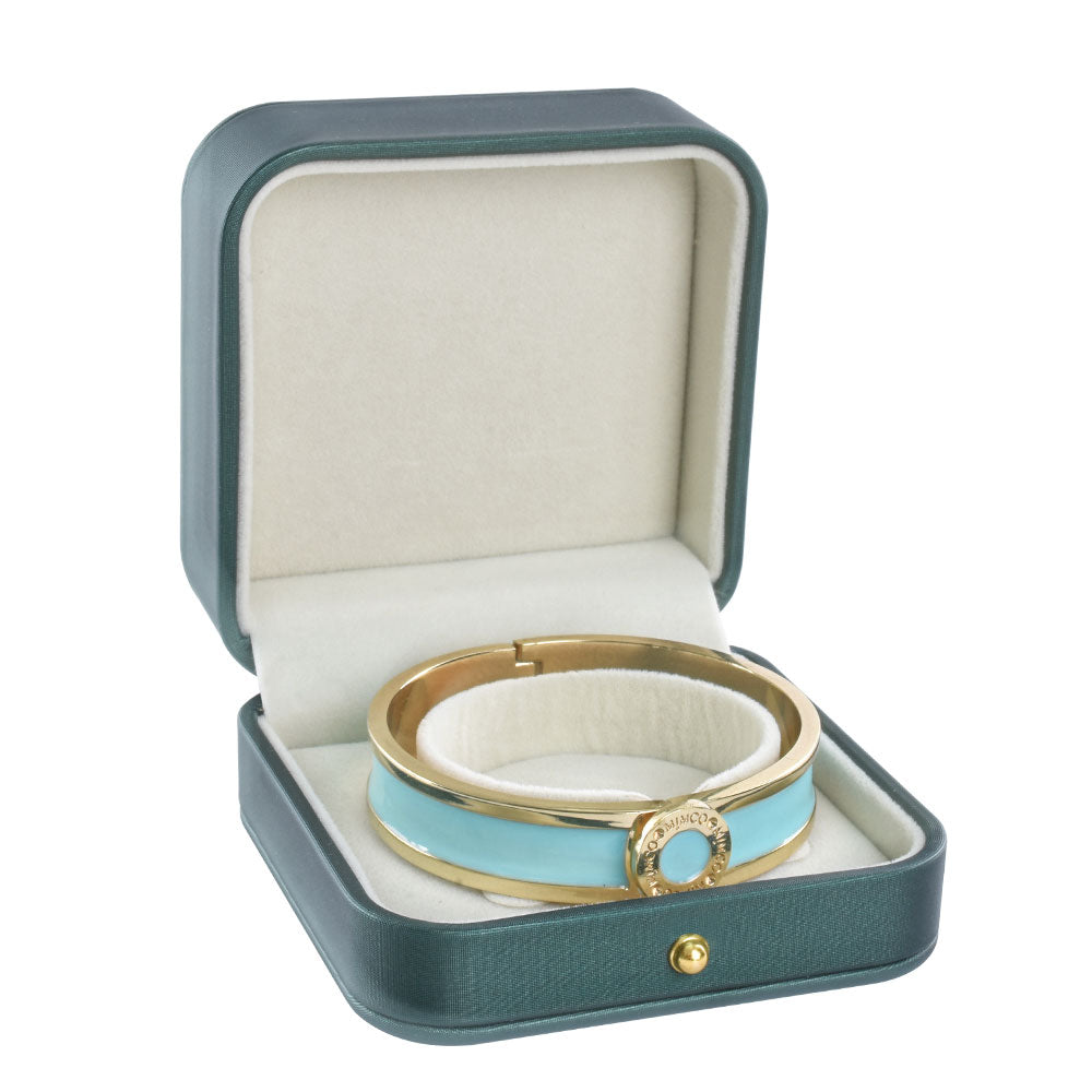 Rounded Corner PU Bangle Box