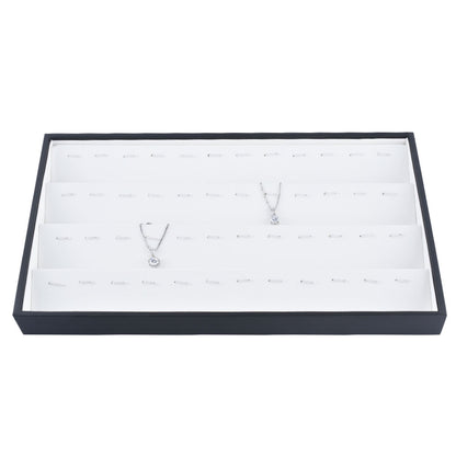 White PU Pendant Jewelry Tray