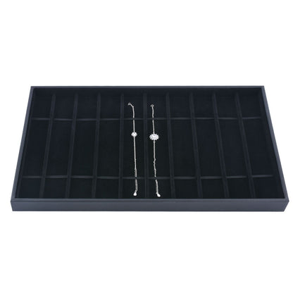 Black Bracelet Watch Display Tray