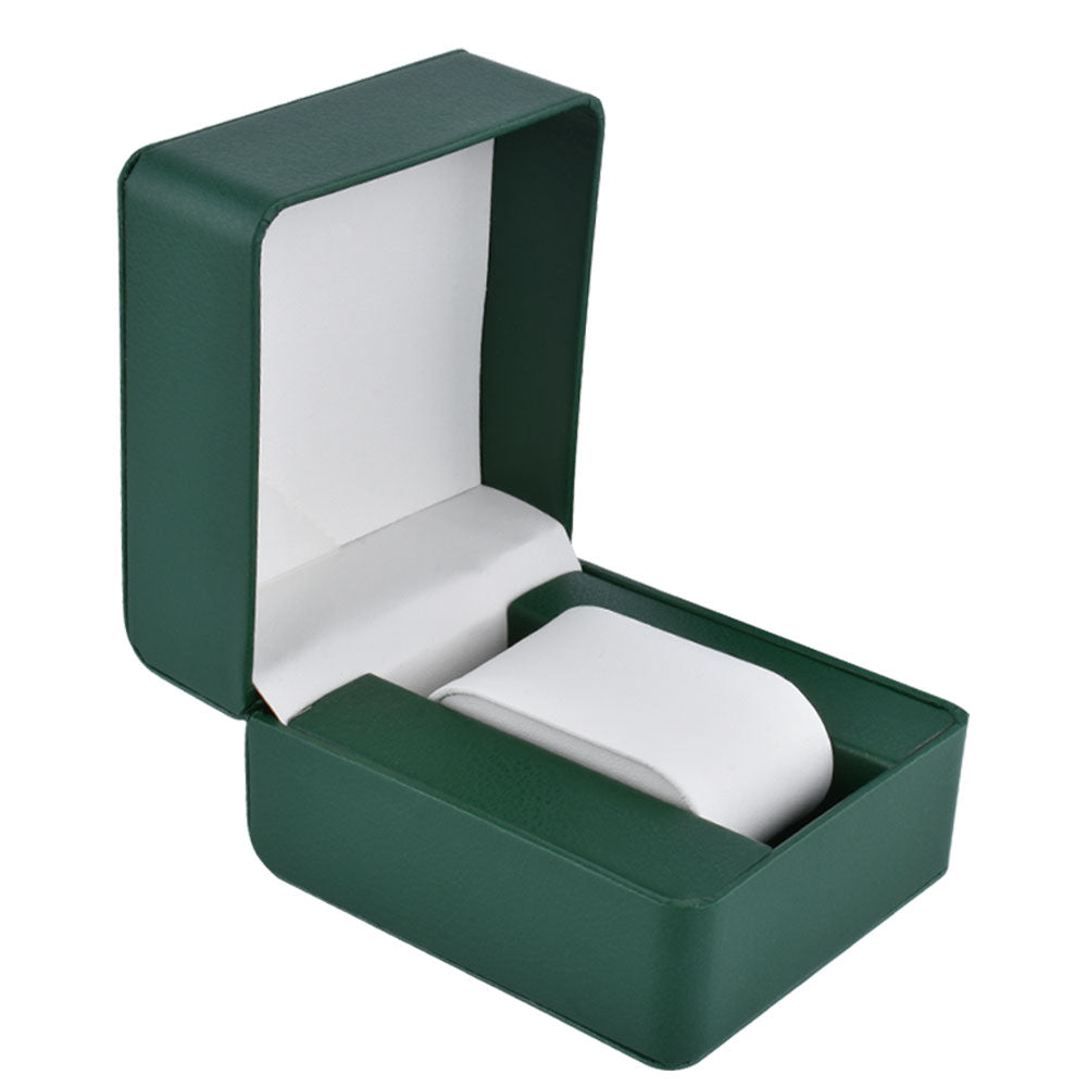 Green PU Single Watch Boxes