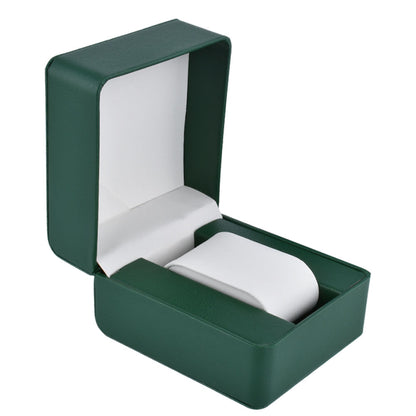 Cajas para un solo reloj de PU verde