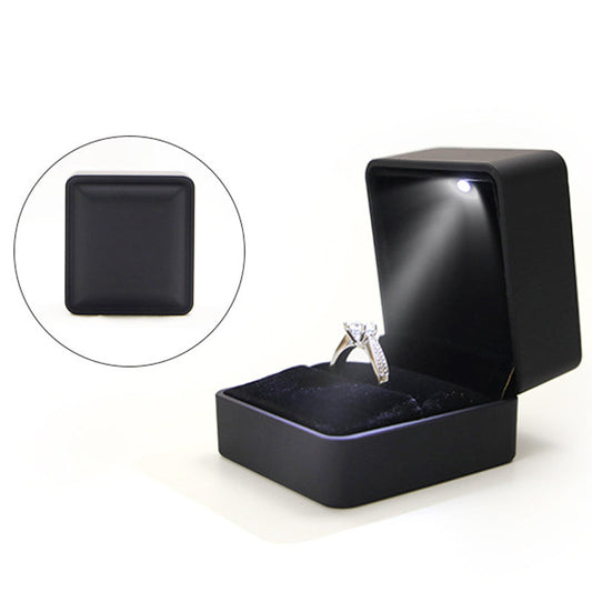 Black LED Light Ring boxes,Price for 12PCS